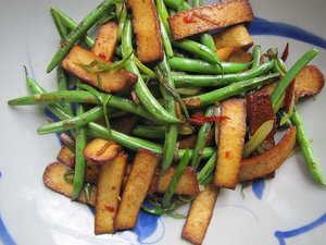 20130826-seriously asian taiwan-green beans with dry tofu-finished dish.jpg