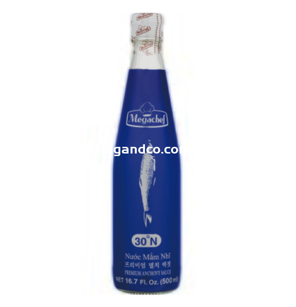 Megachef Gluten Free Premium Anchovy Sauce 700ml /12