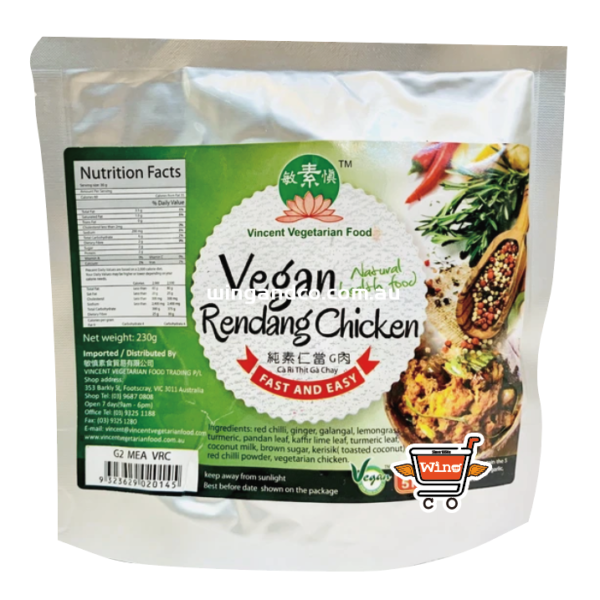 Vegan Rendang Chicken 230g