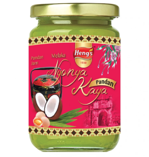HENGS Coconut Pandan Jam 420g
