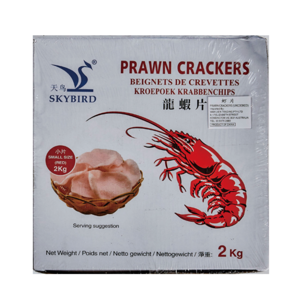 Prawn Crackers Uncooked 2kg /6