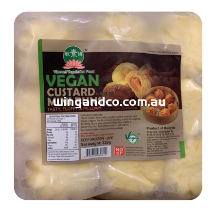 Vegan Custard Mini Buns 225g
