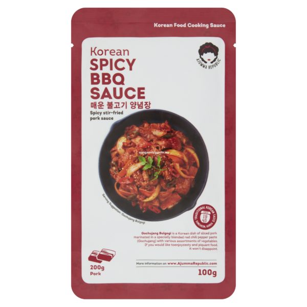 SPICY BBQ SAUCE 100G