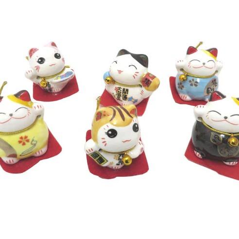 Super Tiny Lucky Cats Set Of 10, 45% OFF