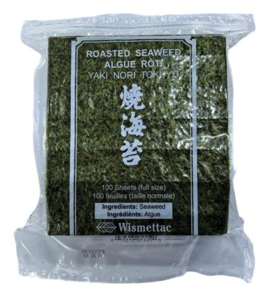 Yaki Sushi Nori Roasted Seaweed 100 Sheets 210g