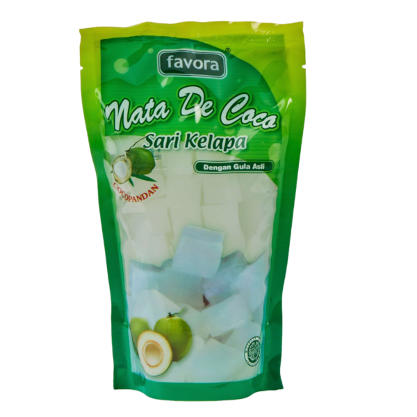Coconut Gel In Syrup nata de coco 360g /24