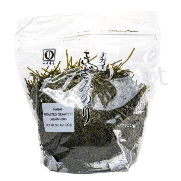 Roasted Shred Seaweed Nori 60-80mm 100g /50